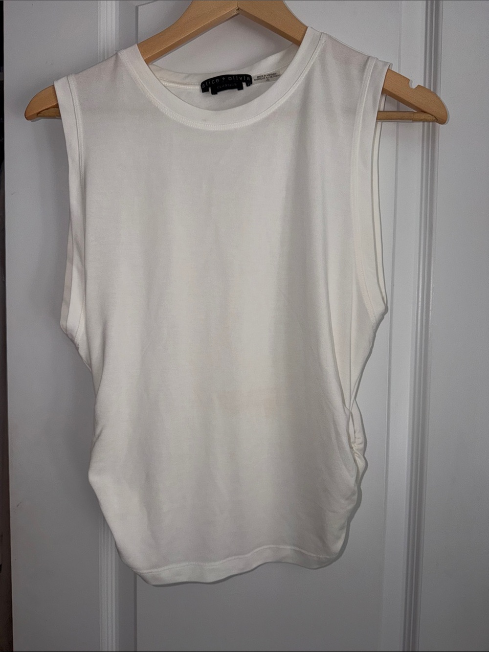 Alice and Olivia Kappa cropped tank